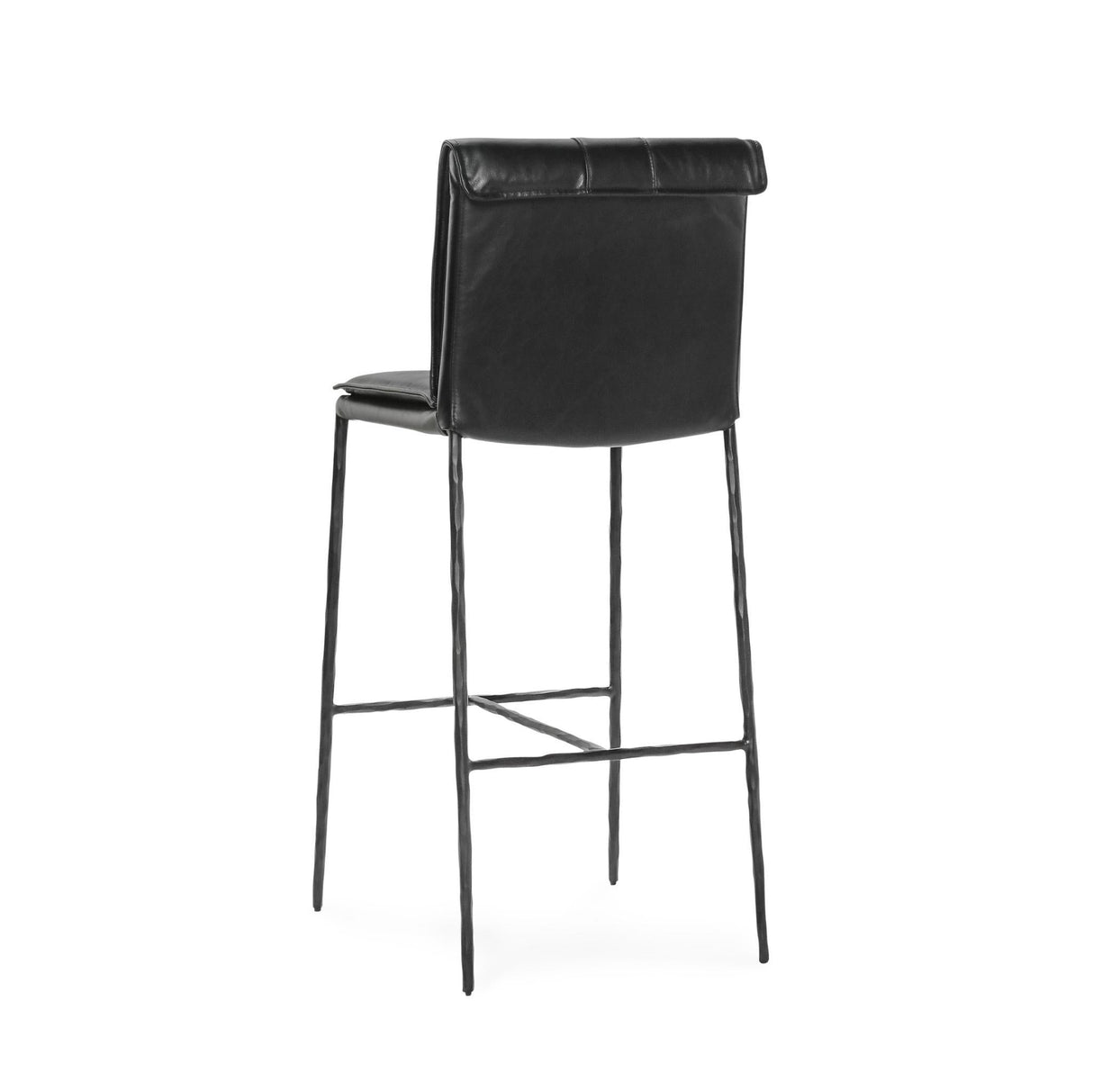 Mayer Bar Stool - Jet Black by Classic Home at Eve Furniture