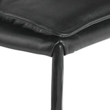 Mayer Bar Stool - Jet Black by Classic Home at Eve Furniture