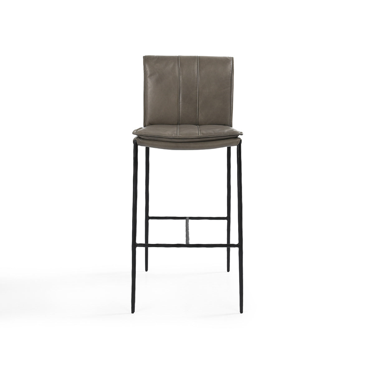 Mayer Bar Stool - Pewter Gray by Classic Home at Eve Furniture