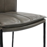 Mayer Bar Stool - Pewter Gray by Classic Home at Eve Furniture
