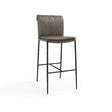 Mayer Bar Stool - Pewter Gray by Classic Home at Eve Furniture