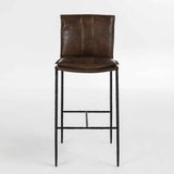 Mayer Bar Stool - Truffle Brown by Classic Home at Eve Furniture
