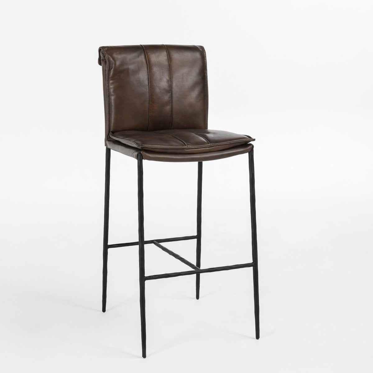 Mayer Bar Stool - Truffle Brown by Classic Home at Eve Furniture