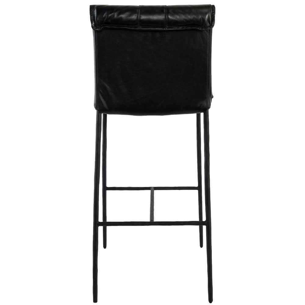 Mayer Black Bar Stool by Classic Home at Eve Furniture
