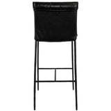 Mayer Black Bar Stool by Classic Home at Eve Furniture