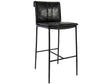 Mayer Black Bar Stool by Classic Home at Eve Furniture