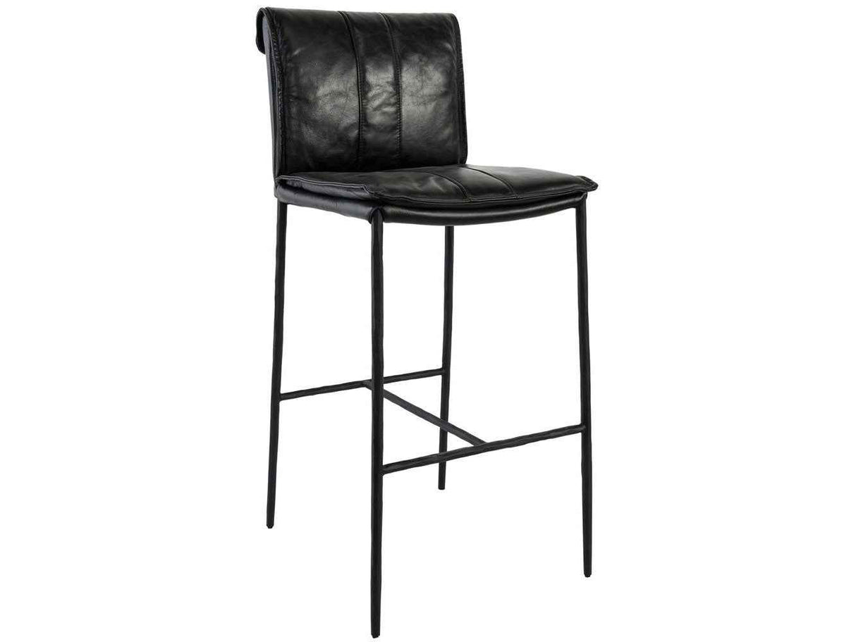 Mayer Black Bar Stool by Classic Home at Eve Furniture