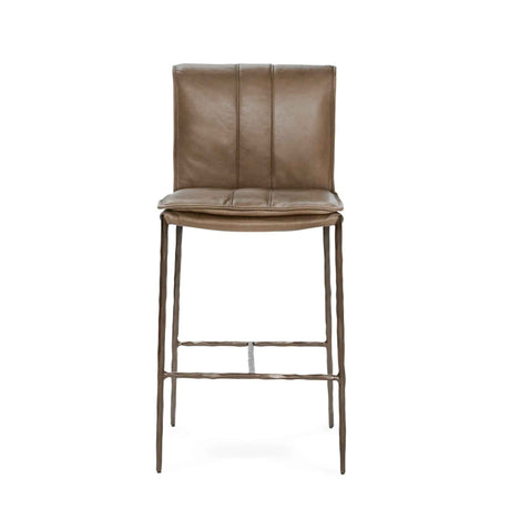 Mayer Counter Stool - Adobe Tan by Classic Home at Eve Furniture