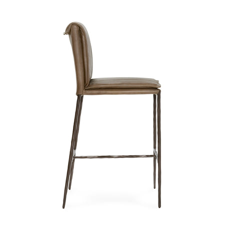 Mayer Counter Stool - Adobe Tan by Classic Home at Eve Furniture
