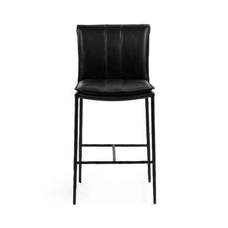 Mayer Jet Black Counter Stool by Classic Home at Eve Furniture