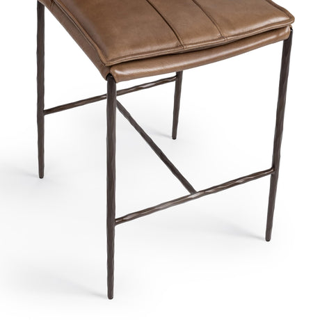 Mayer Adobe Tan Counter Stool by Classic Home at Eve Furniture