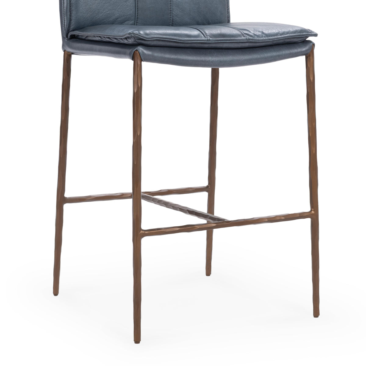 Mayer Ocean Blue Counter Stool by Classic Home at Eve Furniture