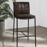 Mayer Truffle Brown Counter Stool by Classic Home at Eve Furniture