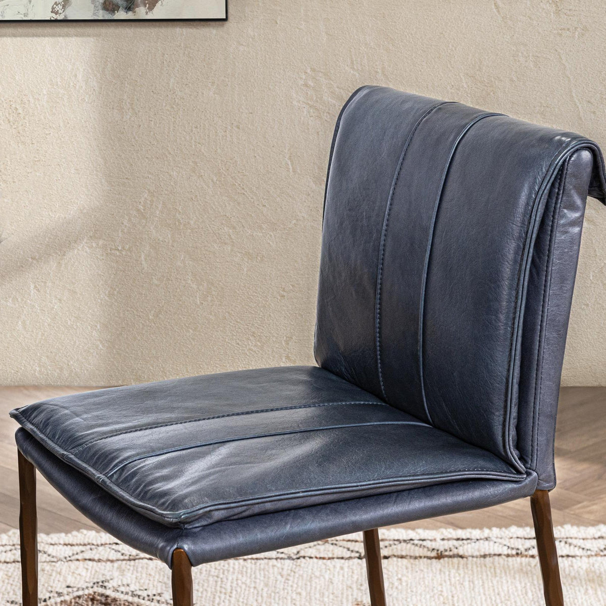 Mayer Ocean Blue Counter Stool by Classic Home at Eve Furniture
