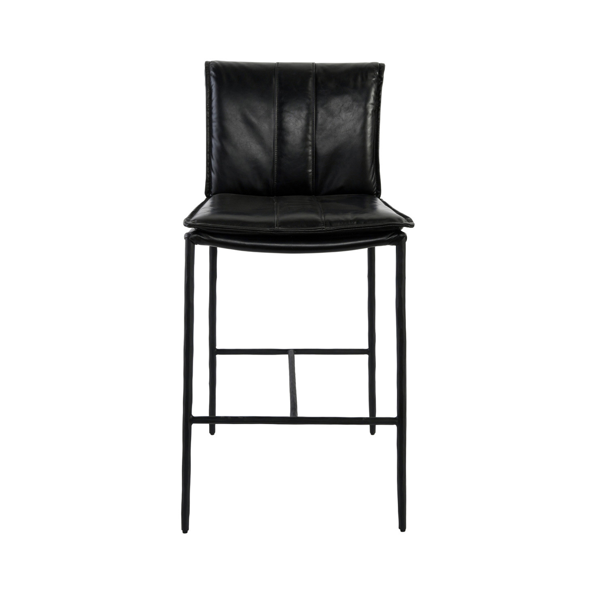 Mayer Counter Stool - Jet Black by Classic Home at Eve Furniture