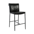 Mayer Counter Stool - Jet Black by Classic Home at Eve Furniture