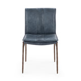 Mayer Ocean Blue Dining Chair Set of 2 by Classic Home at Eve Furniture