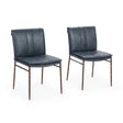 Mayer Ocean Blue Dining Chair Set of 2 by Classic Home at Eve Furniture