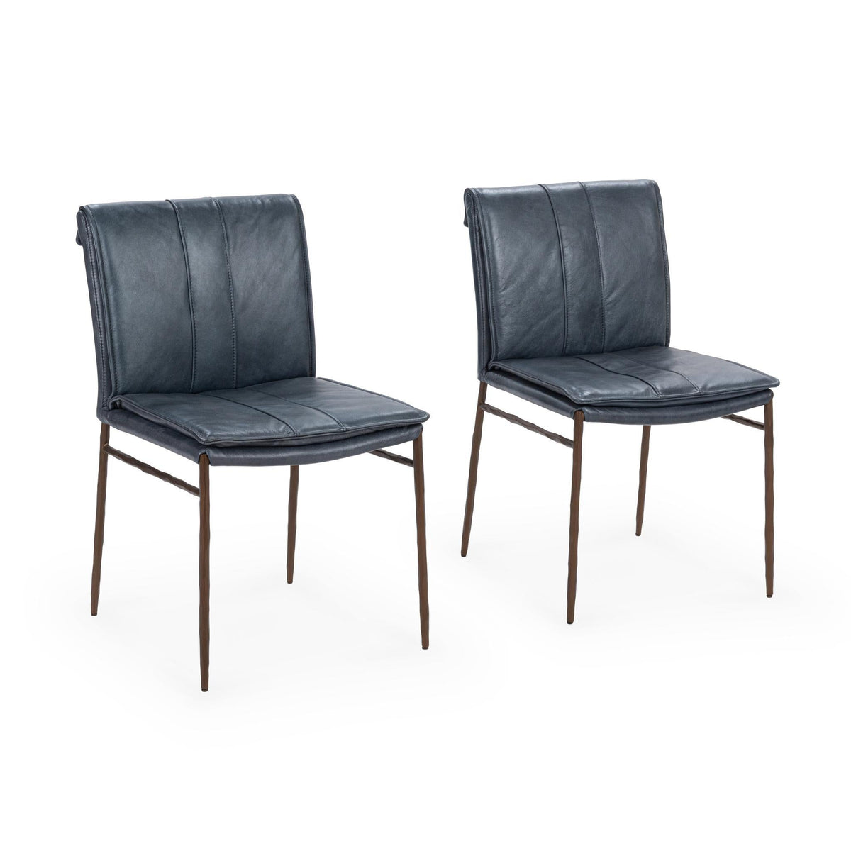 Mayer Ocean Blue Dining Chair Set of 2 by Classic Home at Eve Furniture