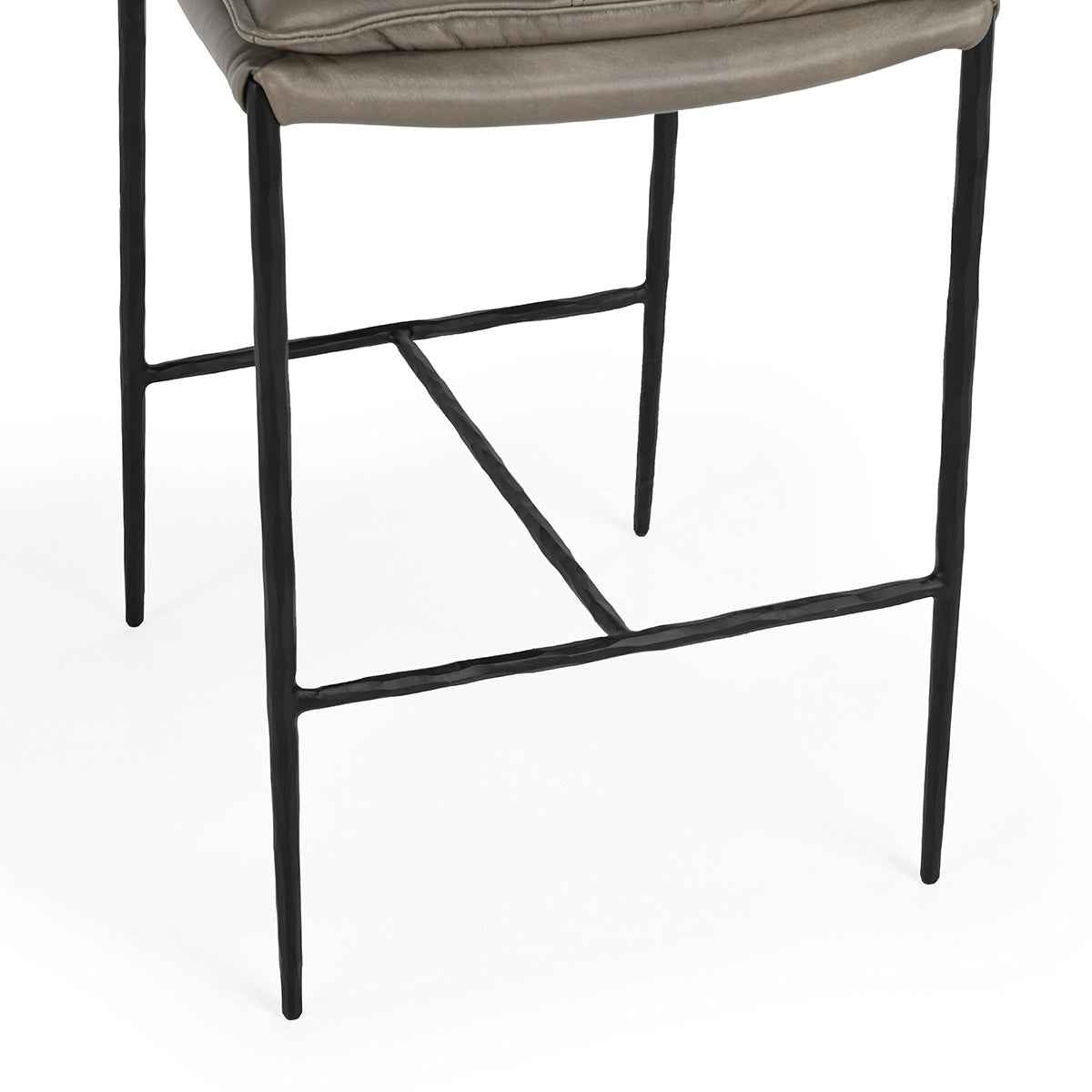 Mayer Gray Counter Stool by Classic Home at Eve Furniture