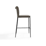 Mayer Pewter Gray Bar Stool by Classic Home at Eve Furniture