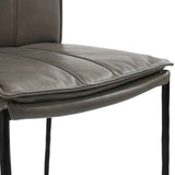 Mayer Pewter Gray Bar Stool by Classic Home at Eve Furniture
