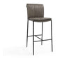 Mayer Pewter Gray Bar Stool by Classic Home at Eve Furniture