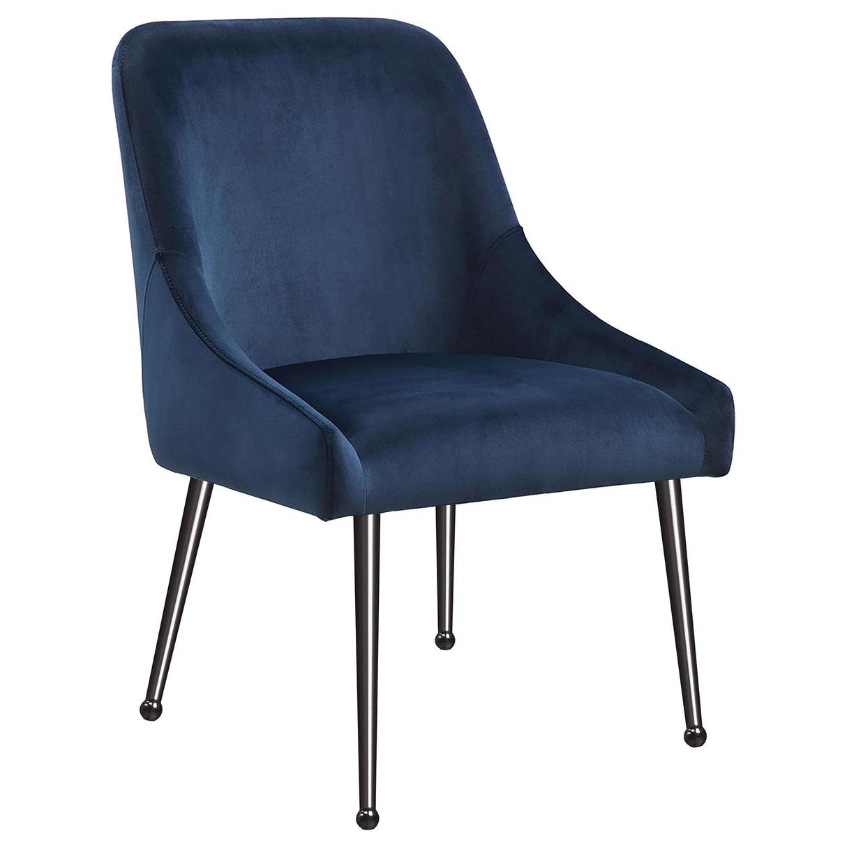 Mayette Blue Dining Side Chair, Set of 2 by Coaster at Eve Furniture