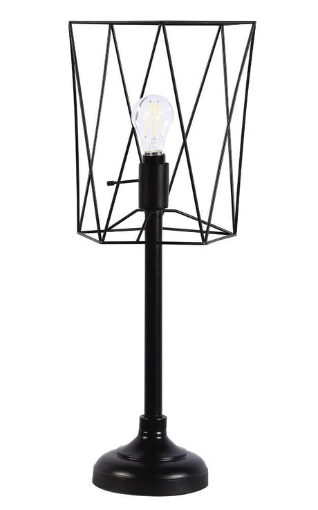 Mayfield Black Metal Slender Torch Table Lamp by Coaster at Eve Furniture