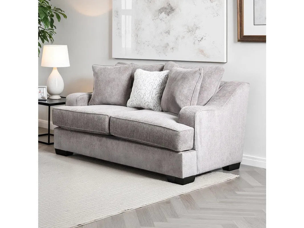 Mayfield Gray Loveseat by Furniture of America at Eve Furniture