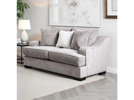 Mayfield Gray Loveseat by Furniture of America at Eve Furniture