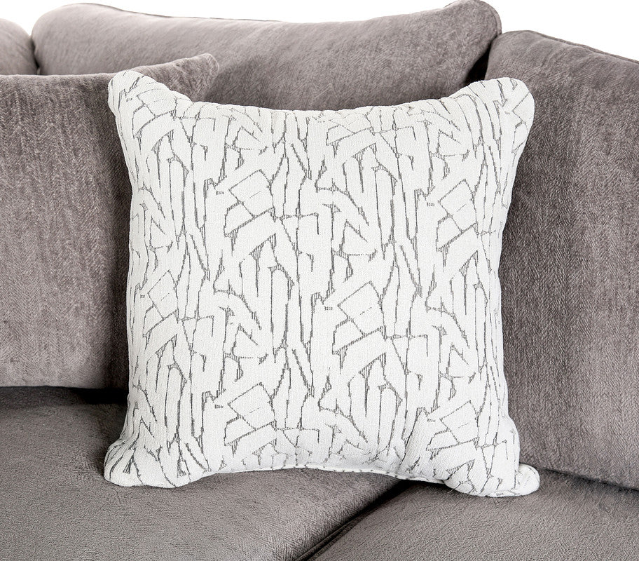 Mayfield Gray Sofa & Loveseat by Furniture of America at Eve Furniture