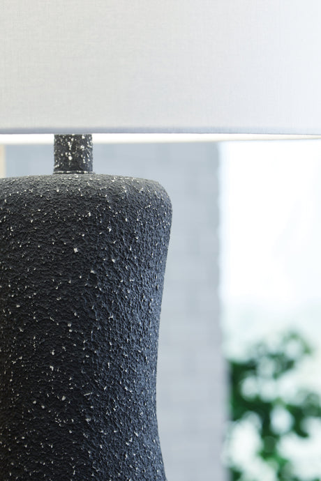 Maykins Black Table Lamp by Ashley at Eve Furniture
