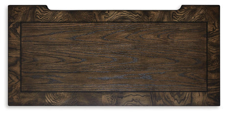 Maylee Dark Brown Chest of Drawers by Ashley at Eve Furniture