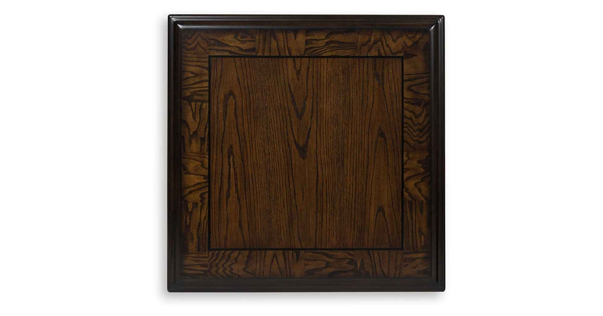Maylee Dark Brown Coffee Table and 2 End Tables by Ashley at Eve Furniture