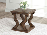 Maylee Dark Brown Coffee Table and 2 End Tables by Ashley at Eve Furniture