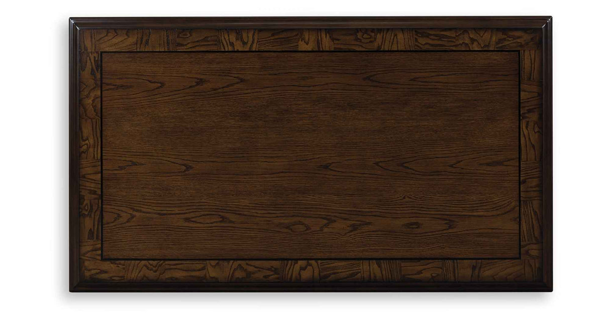 Maylee Dark Brown Coffee Table and 2 End Tables by Ashley at Eve Furniture