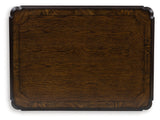 Maylee Dark Brown Coffee Table by Ashley at Eve Furniture