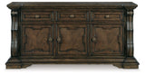 Maylee Dark Brown Dining Buffet by Ashley at Eve Furniture
