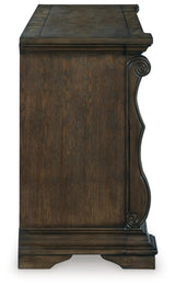 Maylee Dark Brown Dining Buffet by Ashley at Eve Furniture