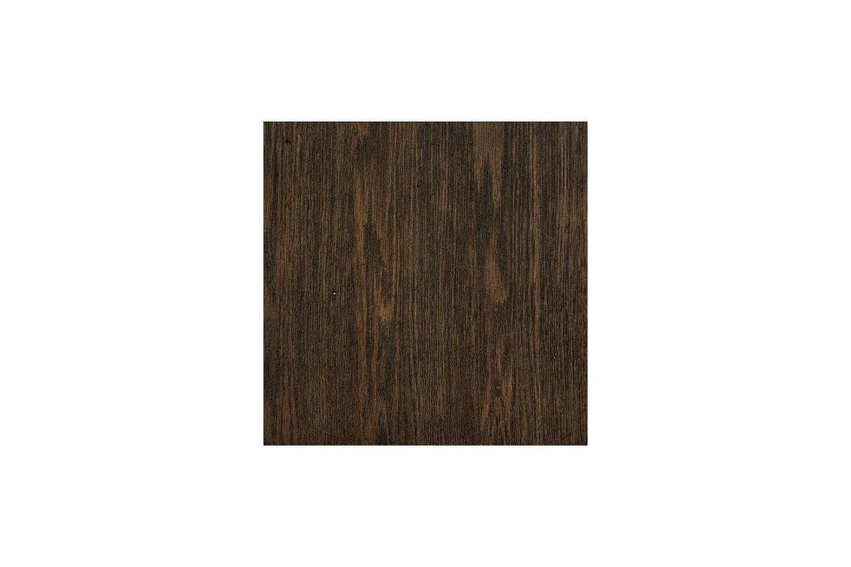 Maylee Dark Brown Dining Extension Table by Ashley at Eve Furniture
