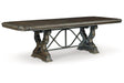 Maylee Dark Brown Dining Extension Table by Ashley at Eve Furniture