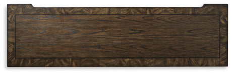 Maylee Dark Brown Dresser by Ashley at Eve Furniture