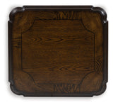 Maylee Dark Brown End Table by Ashley at Eve Furniture