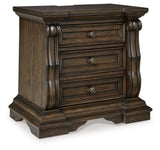 Maylee Dark Brown Nightstand by Ashley at Eve Furniture