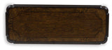 Maylee Dark Brown Sofa Table by Ashley at Eve Furniture