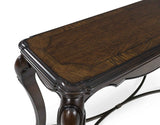 Maylee Dark Brown Sofa Table by Ashley at Eve Furniture