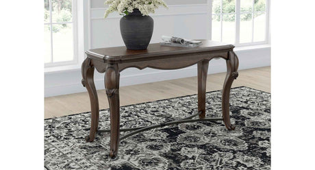 Maylee Dark Brown Sofa Table by Ashley at Eve Furniture
