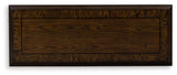 Maylee Dark Brown Sofa Table by Ashley at Eve Furniture