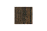 Maylee Dark Brown Upholstered Canopy Bedroom Set by Ashley at Eve Furniture